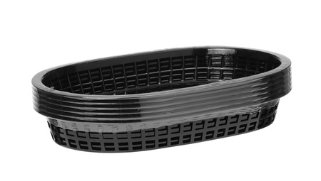 Koszyk do pieczywa owalny czarny | HENDI 426890