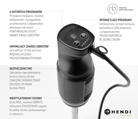 Mikser ręczny HENDI 222157