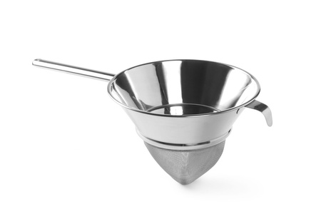 Sito chińskie stożkowe z siatką, gęste - śr. 245 mm HENDI 647561