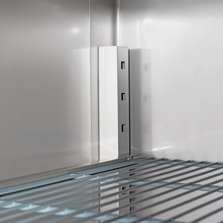 Szafa chłodnicza ze stali nierdzewnej na nóżkach, Frost, GN 2/1, V 460 l STALGAST 835622