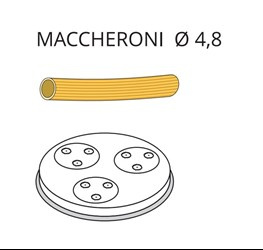 Matryca formująca do maszynki do makaronu PF80E i MPF8N MACCHERONI - ø 4,8 mm