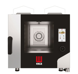 Piec konwekcyjno - parowy  Millennial Touch Screen GASTRO 5 x GN  1/1 gazowy z bezpośrednim natryskiem,  ekranem dotykowym, z systemem myjącym i sondą HENDI MKF511GTS