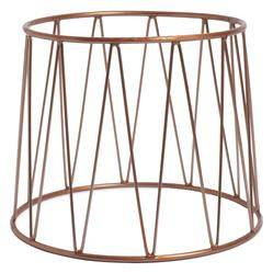 Copper round base h.20 cm copper TOM-GAST code: V-7505