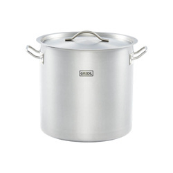 Tall pot with lid, steel, O 320 mm, V 25.7 l 011345 STALGAST