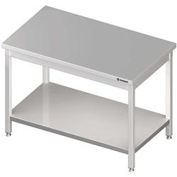 Central table with shelf 1700x700x850 mm welded STALGAST MEBLE 980107170S