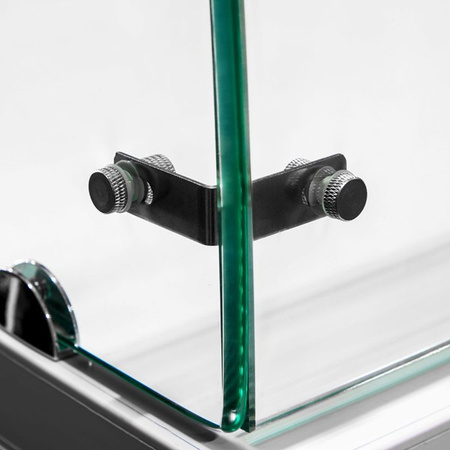 Stół chłodniczy sałatkowy z nadstawą szklaną RQS900SQ | 2-drzwiowy | 900x703x1285 mm