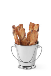 Wiaderko z uchwytem miniaturowe do przekąsek 87x93 mm HENDI 426364