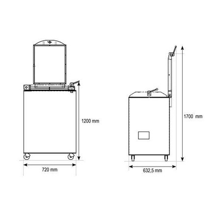 DIVO O hydraulic dough divider