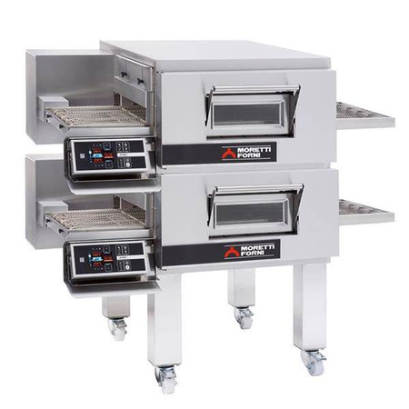 Wielofunkcyjny piec przelotowy, elektryczny TT98E 1 komora z podstawą