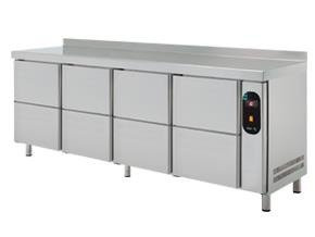 Stół chłodniczy bez agregatu z szufladami 600 mm ESSENZIAL LINE ETP-6-222-08 R D