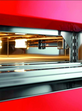 Piec do pizzy elektryczny Cuppone Home HE 400 | jednokomorowy | panel manualny | 400x400 mm | HE400/1 TM/FB | niebieski