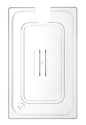 Pokrywka do pojemników GN z poliwęglanu z wycięciem na sous vide HENDI 864203