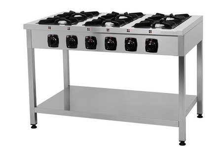 Freestanding 6-burner gas cooker RQ403575 | 42 kW (RQ403556)