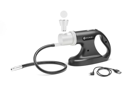 Pistolet wędzarniczy - 3 prędkości podawania dymu  | HENDI 199640