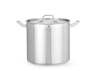 Garnek wysoki z pokrywką Profi Line, poj.24 l, fi.320x(H)300 mm HENDI 832608