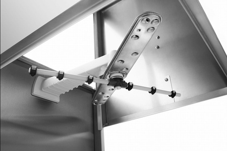 Zmywarka kapturowa RQX1000 B DD | 500x500 | sterowanie elektromechaniczne | pompa spustowa | 675x675x1440 mm | 11,1 kW (RQ1000 B DD)