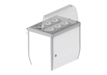 Konserwator do lodów witryna 6 kuwet Pozzetti – Globo Retro 330