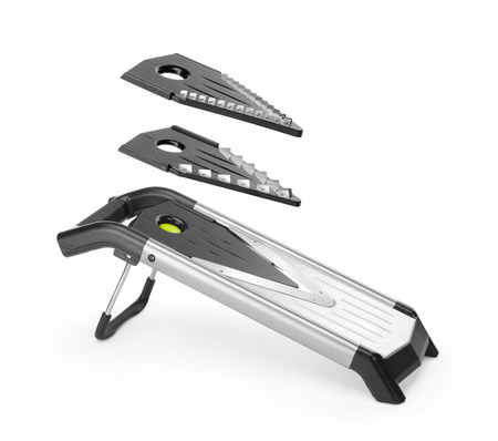 Szatkownica ręczna do warzyw z podwójnym ostrzem HENDI 222676