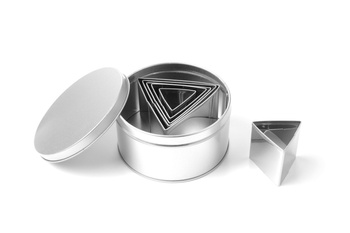 Forma do wycinania trójkątna- zestaw 6 szt. HENDI 673775