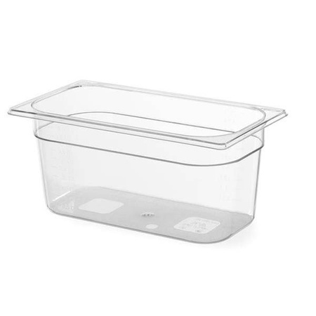 GN container in polycarbonate, 1/3-65mm HENDI 861530