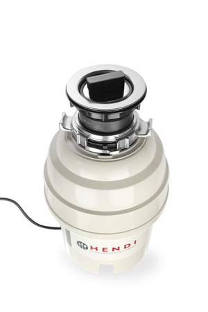 Młynek do odpadków 550 W (0,75 KM) z wbudowanym włącznikiem HENDI 979983