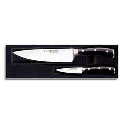 W-9606 Set- Kochmesser 20 cm und Gemüsemesser 9 cm - Cla TOM-GAST code: W-9606