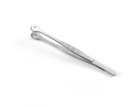 Pęseta z okrągłymi końcówkami dł. 150 mm HENDI 680124