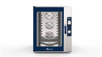 Piec konwekcyjno - parowy Nano Max 12 x GN 1/1 z ekranem dotykowym, systemem myjącym i sondą HENDI 219027