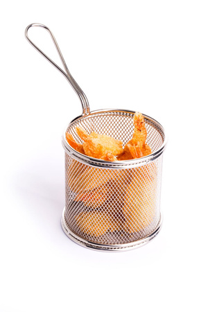 Koszyk do smażonych przekąsek okrągły 90x90 mm HENDI 426449