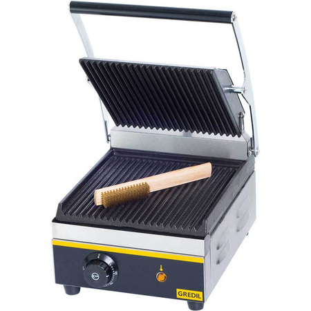 Kontakt grill pojedynczy, Gredil, P 1.8 kW, U 230 V STALGAST 742010