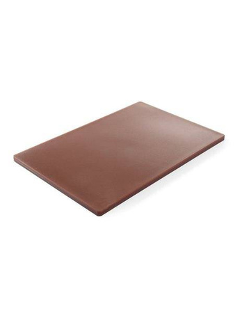 HACCP cutting board 600x400x18 - brown HENDI 825648