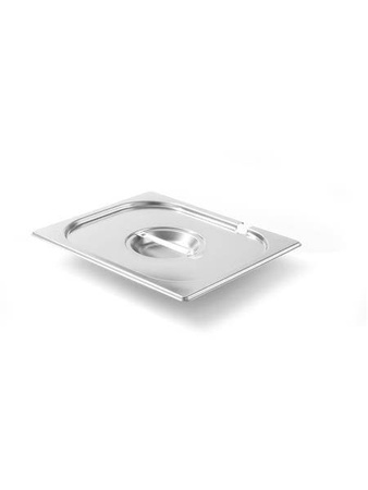 Kitchen Line Deckel für GN 1/2 mit Ausschnitt für Schöpfkelle HENDI 806937