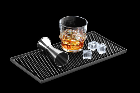 Mata barmańska gumowa 300x150x(H)10 mm HENDI 597989