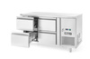 Stół chłodniczy z 4 szufladami i agregatem bocznym