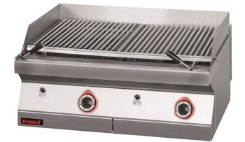 Lawa grill 800 mm 14kW 700.OGL-800 Kromet