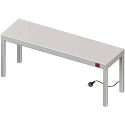Nadstawka grzewcza na stół pojedyncza 1100x300x400 mm STALGAST MEBLE 982203110