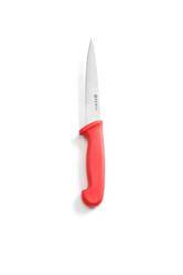 Nóż HACCP do filetowania 15cm - czerwony HENDI 842522