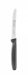 Nóż uniwersalny, HENDI 842089, ząbkowany, czarny, (L)220mm