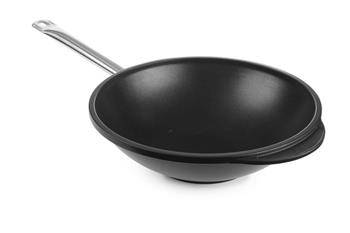 Patelnia Wok z odlewu aluminium Titanium Professional śr. 320 mm | HENDI 839010