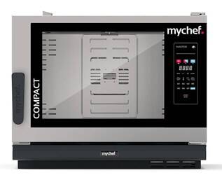 Piec konwekcyjno-parowy elektryczny | automatyczny system myjący | 6xGN1/1 | 7,3 kW | 400 V | Mychef Cook MASTER Compact 061TE | RESTO QUALITY Cook MASTER Compact 061TE