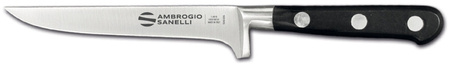 Ambrogio Sanelli Chef, kuty nóż do trybowania, 13 cm  | HENDI C307.013