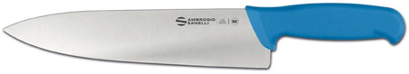 Ambrogio Sanelli Supra Colore - nóż szefa kuchni, NIEBIESKI, 24 cm  | HENDI S349.024L