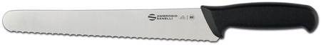 Ambrogio Sanelli Supra, nóż do ciast, skośny, ząbkowany, 26 cm  | HENDI S362.026