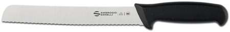 Ambrogio Sanelli Supra, nóż do pieczywa, ząbkowany, 21 cm  | HENDI S365.021
