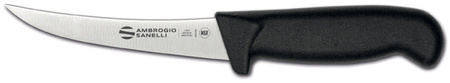 Ambrogio Sanelli Supra, nóż do trybowania, zakrzywiony, 13 cm  | HENDI S301.013