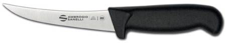 Ambrogio Sanelli Supra, nóż do trybowania, zakrzywiony, giętki, 13 cm  | HENDI S302.013