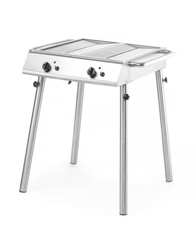 Grill gazowy Xantos, 9,5kW HENDI 148624