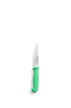 Nóż HACCP do jarzyn 10cm - zielony HENDI 842119
