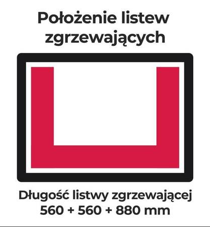 Pakowarka próżniowa komorowa iSENSOR L | wolnostojąca | listwa 560 + 560 + 880 mm | pompa BECKER 65 m3/h | 1,5 kW | 1136x707x1050 mm | FIL6KUE2 | RESTO QUALITY FIL6KUE2