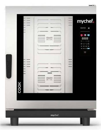 Piec konwekcyjno-parowy elektryczny | automatyczny system myjący | 10xGN2/1 | 27,9 kW | 400 V | Mychef COOK MASTER 102E